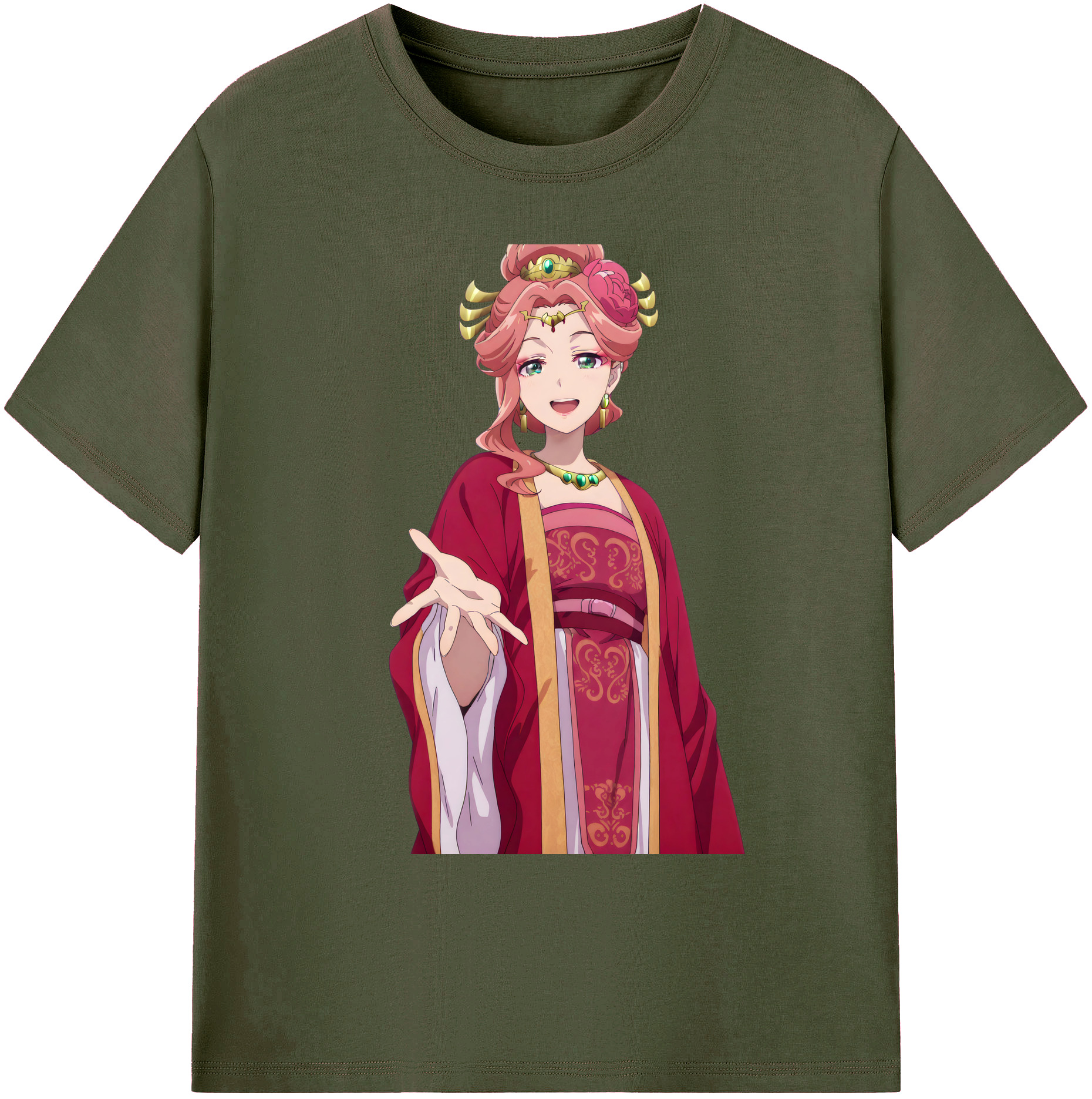 （画像用） 薬屋のひとりごと The Apothecary Diaries 綿100％ メンズ半袖Tシャツ｜肌触りやわらか＆通気性
